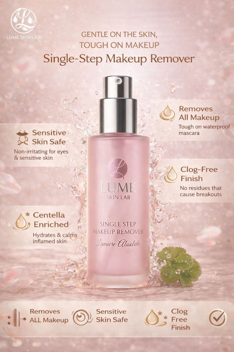 Lume Skin Lab Makeup Remover No-Oil, No-Residue